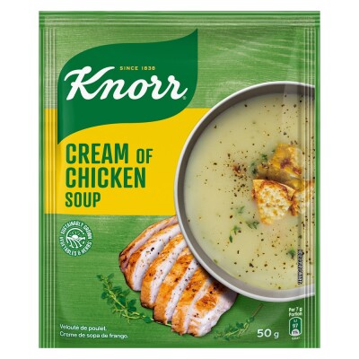 KNORR CREAM OF CHICKEN SOUP 50G 10SX6 (60)