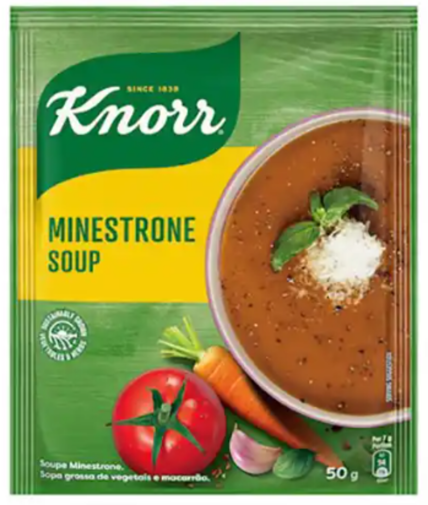 KNORR MINESTRONE SOUP 50G 10SX6 (60)