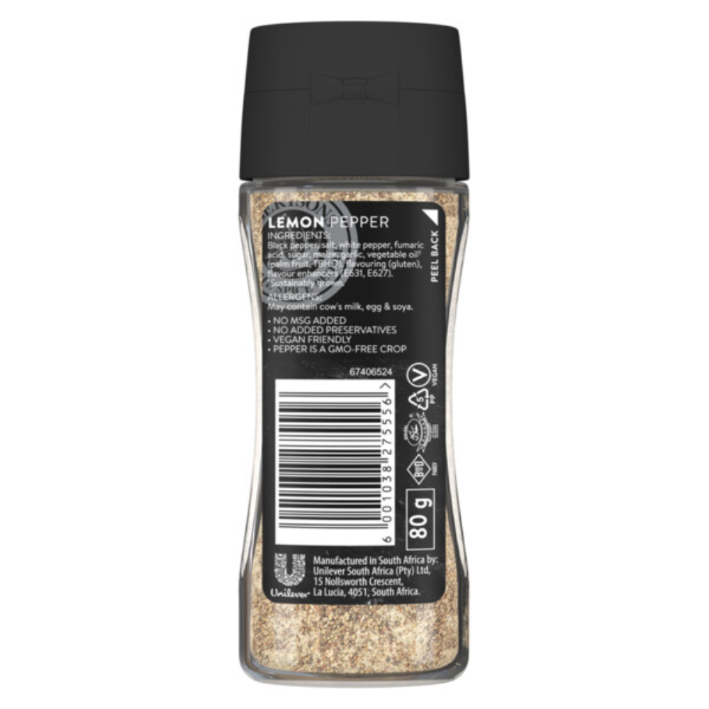 ROBS LEMON PEPPER 80G (20)