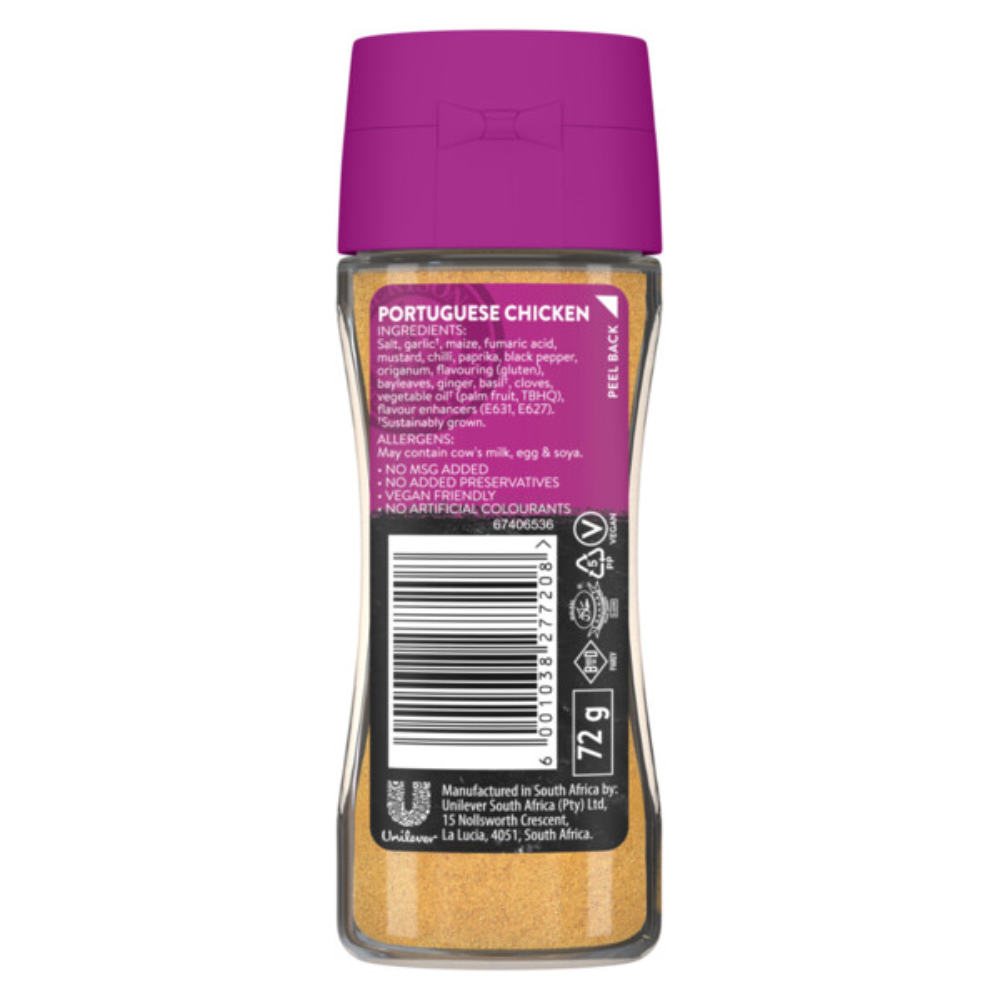 ROBS PORTUGUESE CHICKEN 72G (20)