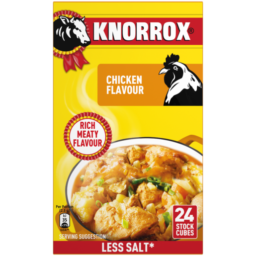 KNORROX CUBES CHICKEN 4X20X120G