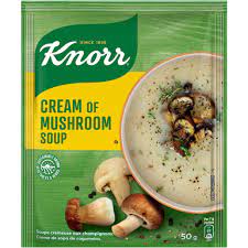 KNORR CREAM OF MUSHROOM SOUP 50G 10SX6 (60)