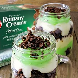 BAKERS ROMANY CREAMS - MINT CHOC 200G