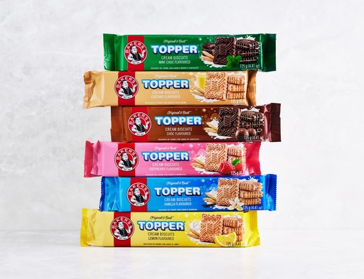 BAKERS TOPPER - RASPBERRY 125G